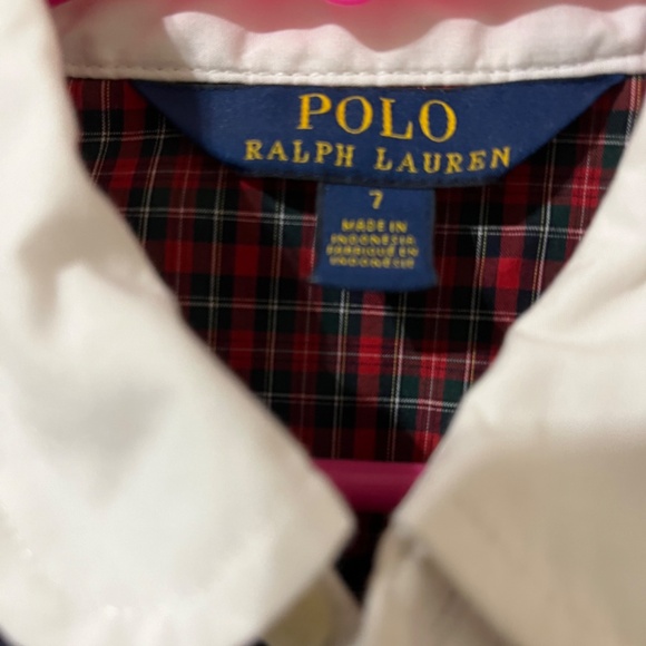Polo Ralph Lauren plaid button down dress - Picture 2 of 8